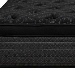 14" Copper Infused Twin Gel Memory Foam Plush Euro Top Hybrid Mattress