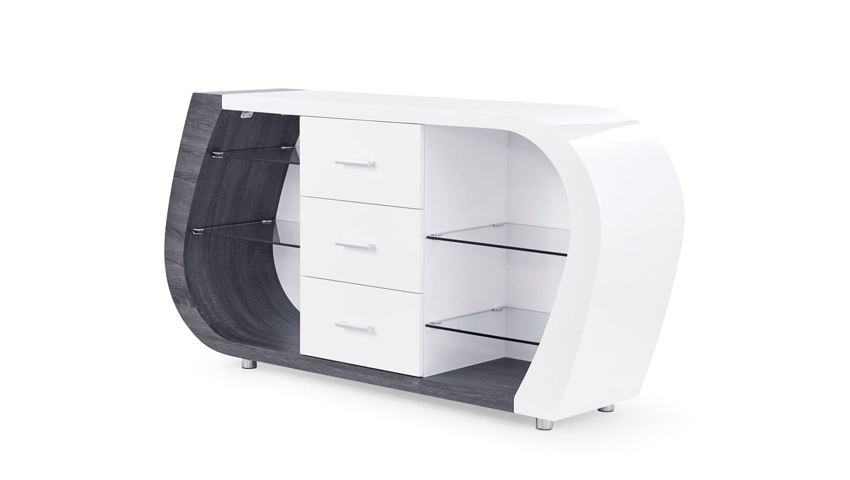 Anne - Buffet - White / Gray by Couch.com