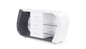 Anne - Buffet - White / Gray by Couch.com