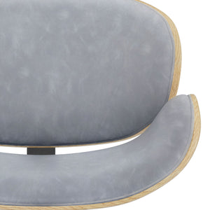 Marana - Handcrafted Bentwood Adjustable Swivel Bar Stool by Couch.com