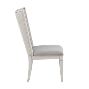 Katia - Side Chair (Set of 2) - Gray / White by Couch.com