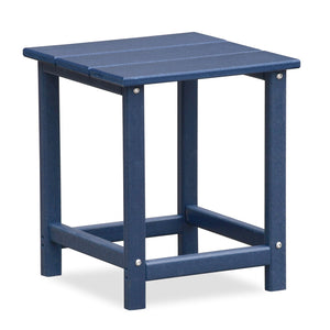 Folding Outdoor Adirondack Chair For Relaxing, Hdpe All-Weather Fire Pit Chair, Patio Lawn Chair For Outside Deck Garden Backyardf Balcony - Navy Blue by Couch.com