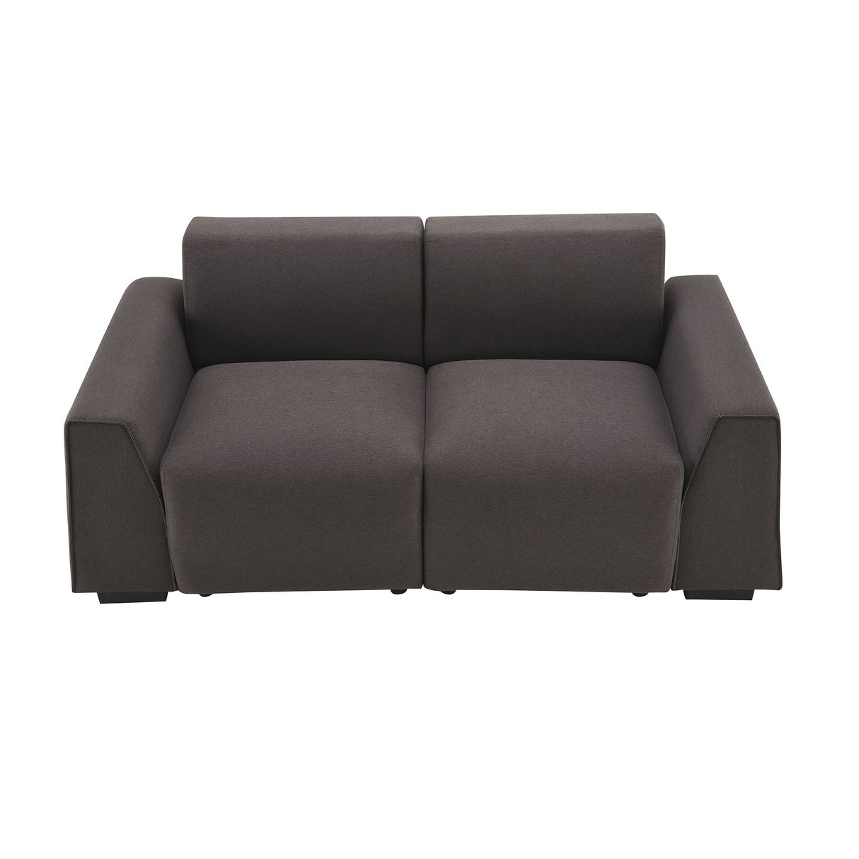 Modern Linen Sofa, Stylish And Minimalist 2-3 Seat Couch, Easy To Install, Exquisite Loveseat With Wide Armrests For Living Room by Couch.com