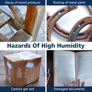 7500 Sq.ft Commercial Dehumidifier, 190 Pint Large Industrial Dehumidifier