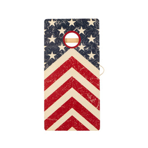 4X2 Ft Large Size Cornhole Board (Set of 2), Outdoor Game Board Set With 8 Bean Bags, Perfect For Lawn, Backyard, Beach, Park - Blue / White / Red by Couch.com