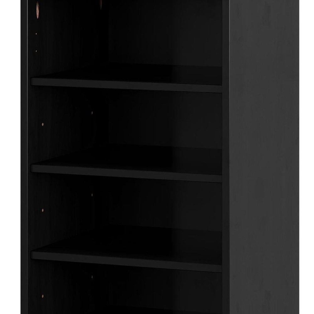 White Ten Pair Solid WoodShoe Storage Cabinet