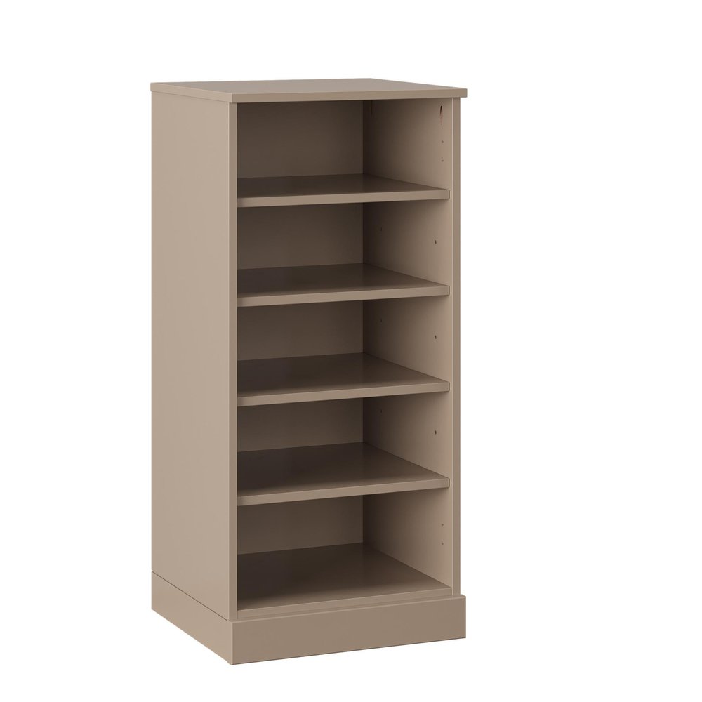 White Ten Pair Solid WoodShoe Storage Cabinet