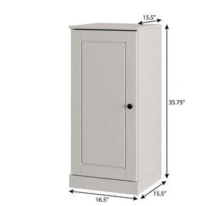 White Ten Pair Solid WoodShoe Storage Cabinet