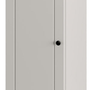 White Ten Pair Solid WoodShoe Storage Cabinet