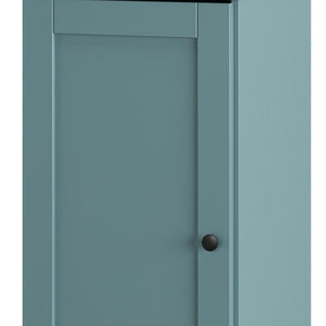 Aqua Ten Pair Solid WoodShoe Storage Cabinet