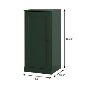 Green Ten Pair Solid WoodShoe Storage Cabinet