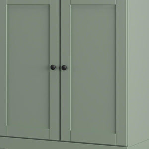 Sage Twenty Pair Solid WoodShoe Storage Cabinet