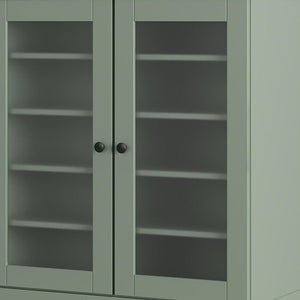 Sage Twenty Pair Solid WoodShoe Storage Cabinet