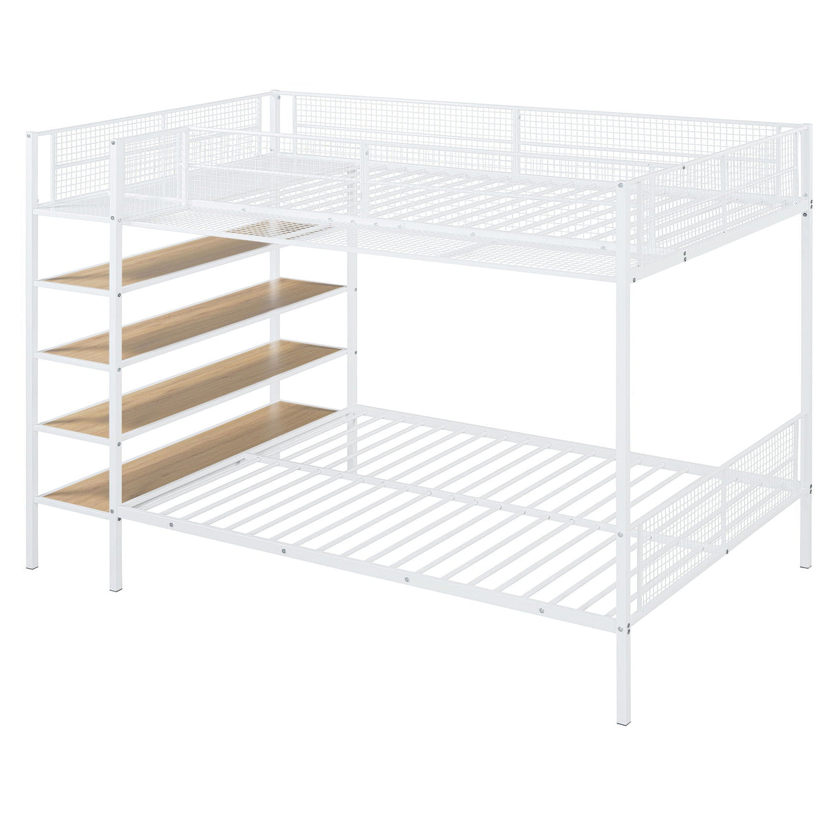 Bunk Bed With 5 Tier Shelves by Couch.com