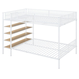 Bunk Bed With 5 Tier Shelves by Couch.com