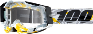 100% Racecraft 2 Goggles - Korb - Clear 50009-00019