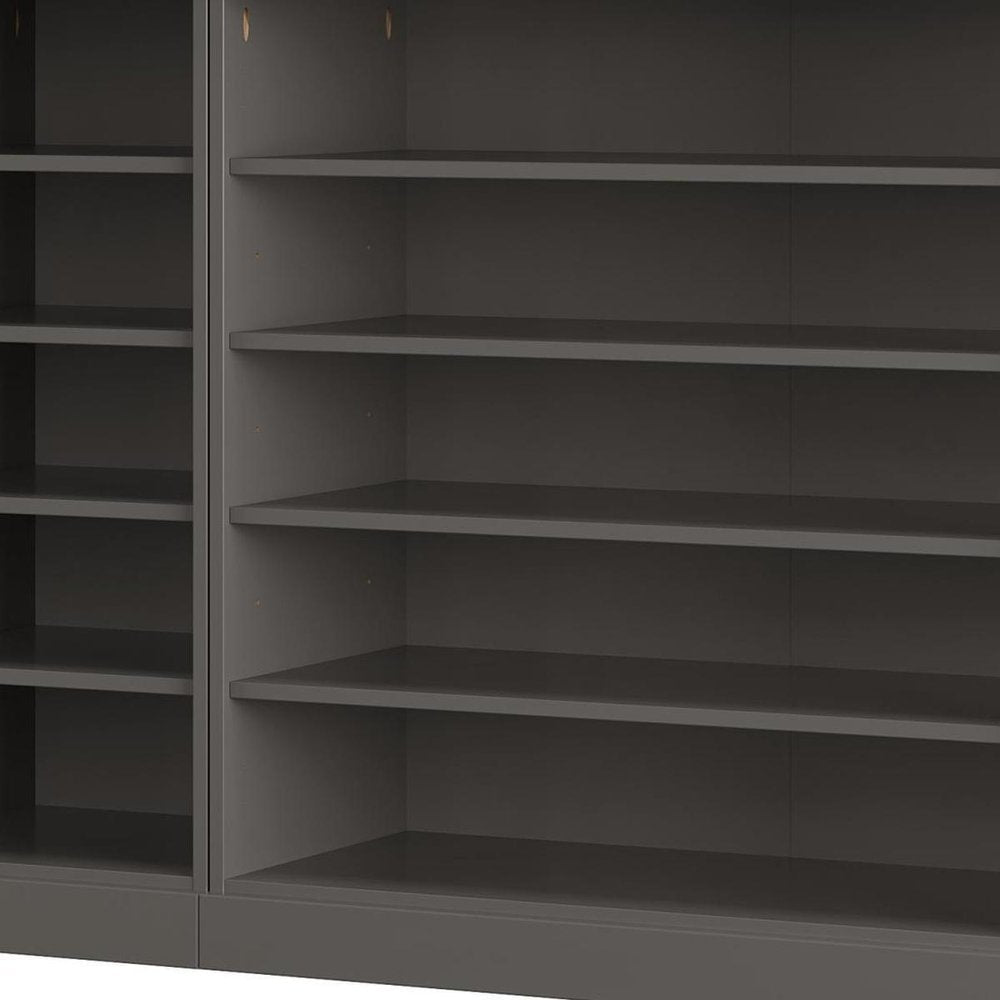 Gray 30 Solid WoodShoe Storage Cabinet