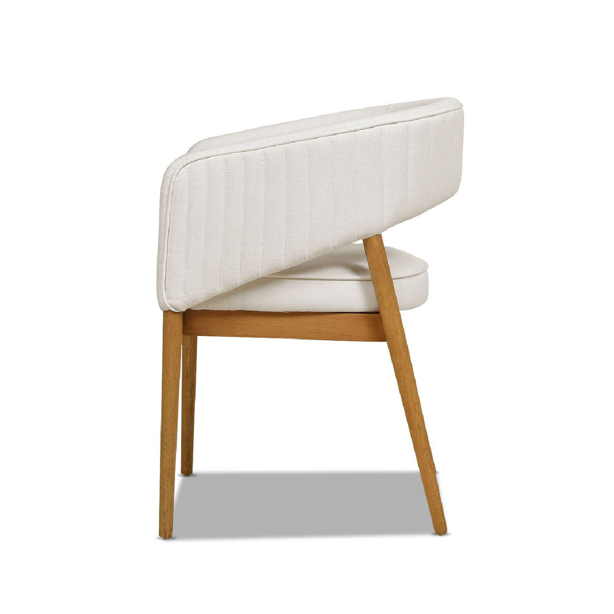 Mirah - Modern Open Barrel Dining Chair by Couch.com