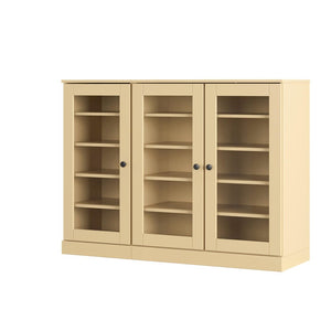 Yellow 30 Solid WoodShoe Storage Cabinet