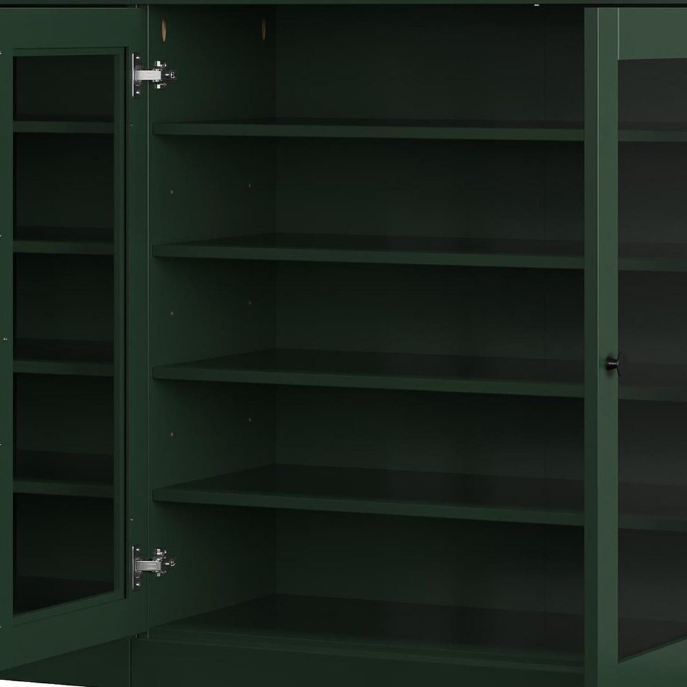 Green 30 Solid WoodShoe Storage Cabinet