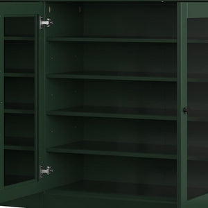 Green 30 Solid WoodShoe Storage Cabinet