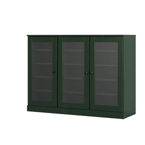 Green 30 Solid WoodShoe Storage Cabinet