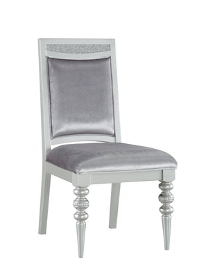 Maverick - Side Chair (Set of 2) - Silver by Couch.com
