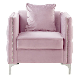 Bayberry - Velvet Chair With 1 Pillow by Couch.com