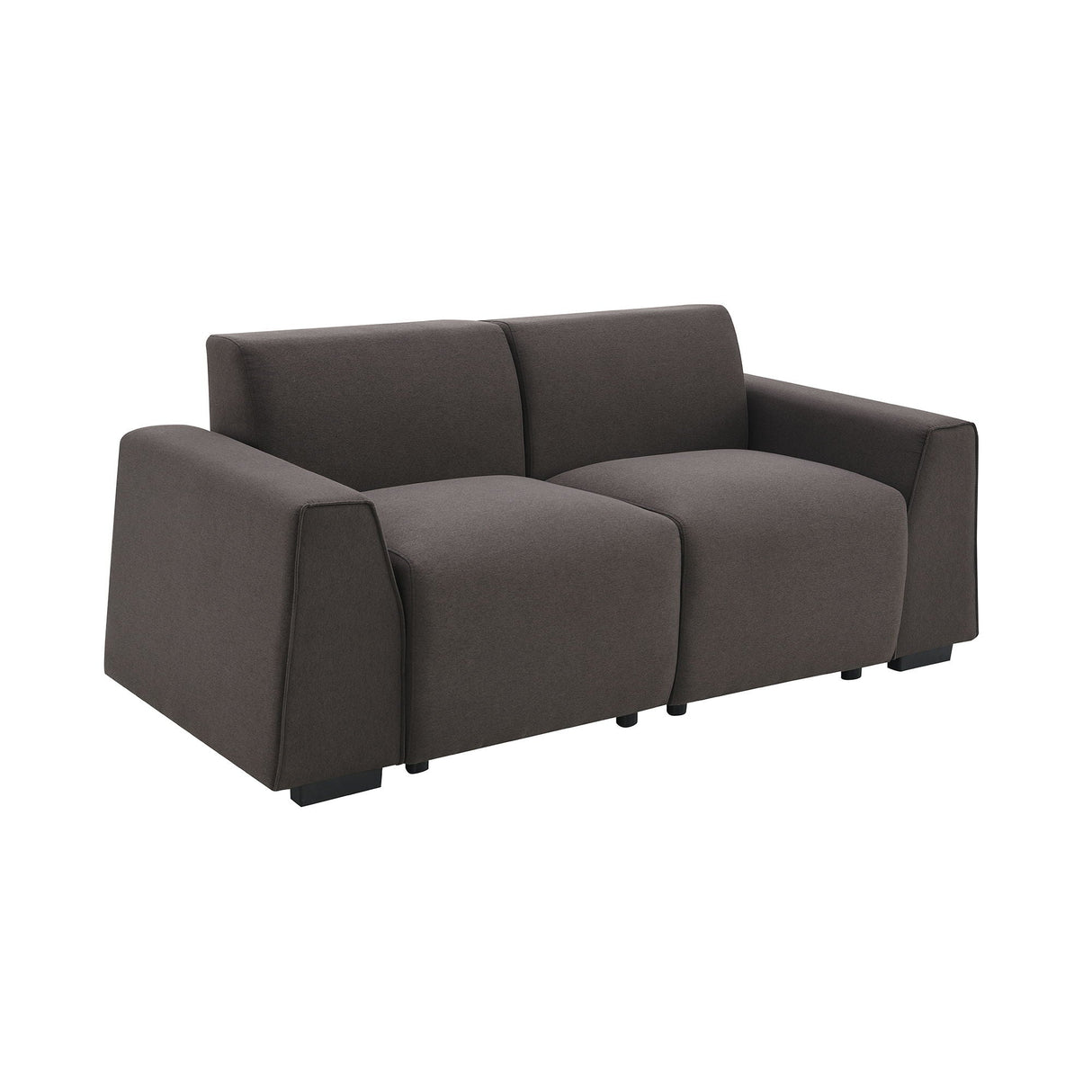 Modern Linen Sofa, Stylish And Minimalist 2-3 Seat Couch, Easy To Install, Exquisite Loveseat With Wide Armrests For Living Room by Couch.com