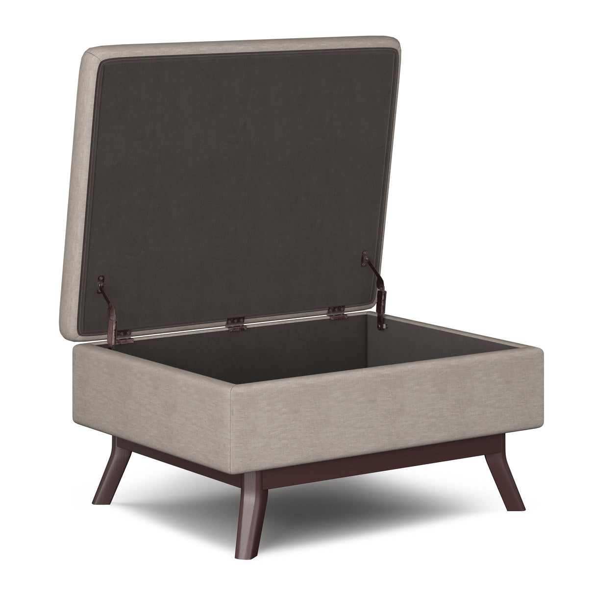 Owen - Upholstered Rectangular Storage Ottoman by Couch.com