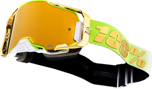 100% Armega Goggles - FeelGood - True Gold 50005-00007