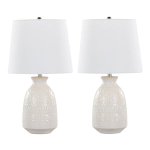 Claudia - Contemporary Lamp (Set of 2) by Couch.com