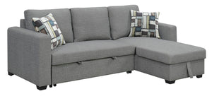 Pensole - Reversible Pop - Up Sleeper Sectional by Couch.com