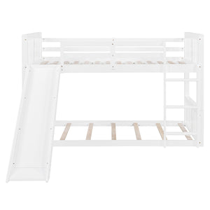 Bunk Bed With Convertible Ladder And Slide by Couch.com