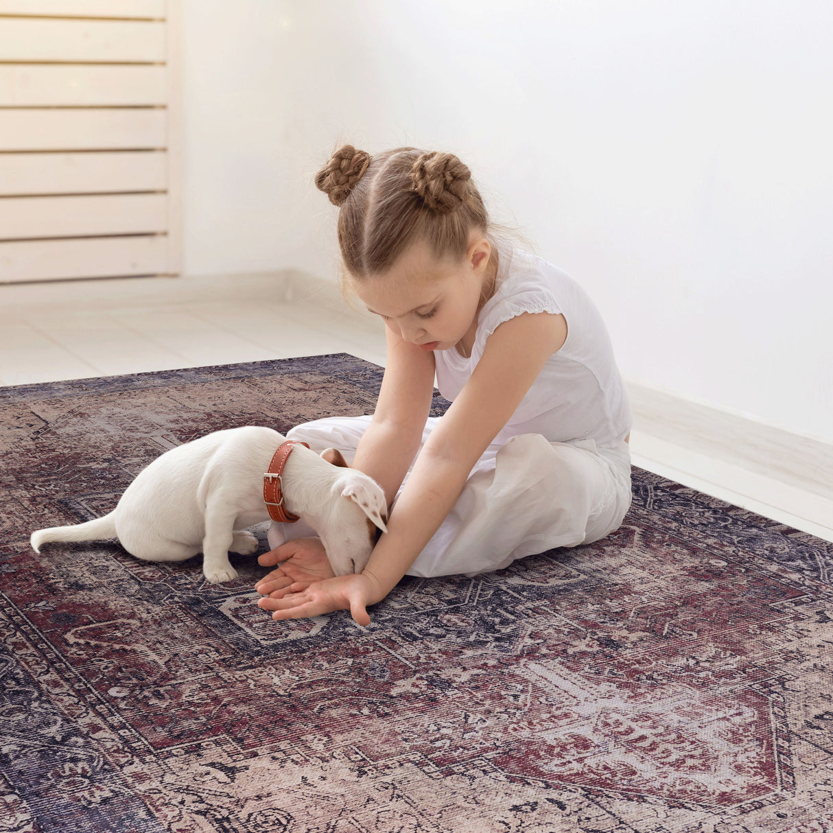 Maval - Unique Washable Area Rug by Couch.com