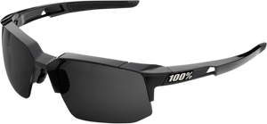 100% Speedcoupe Sunglasses - Black - Gray Polarized 61031-001-47