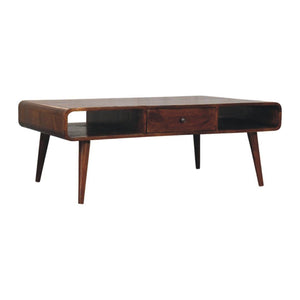 Avora - 2 Drawer Coffee Table - Brown by Couch.com