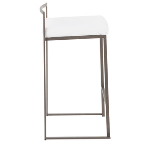 Fuji - Industrial Stackable Counter Stool Elegant Design by Couch.com