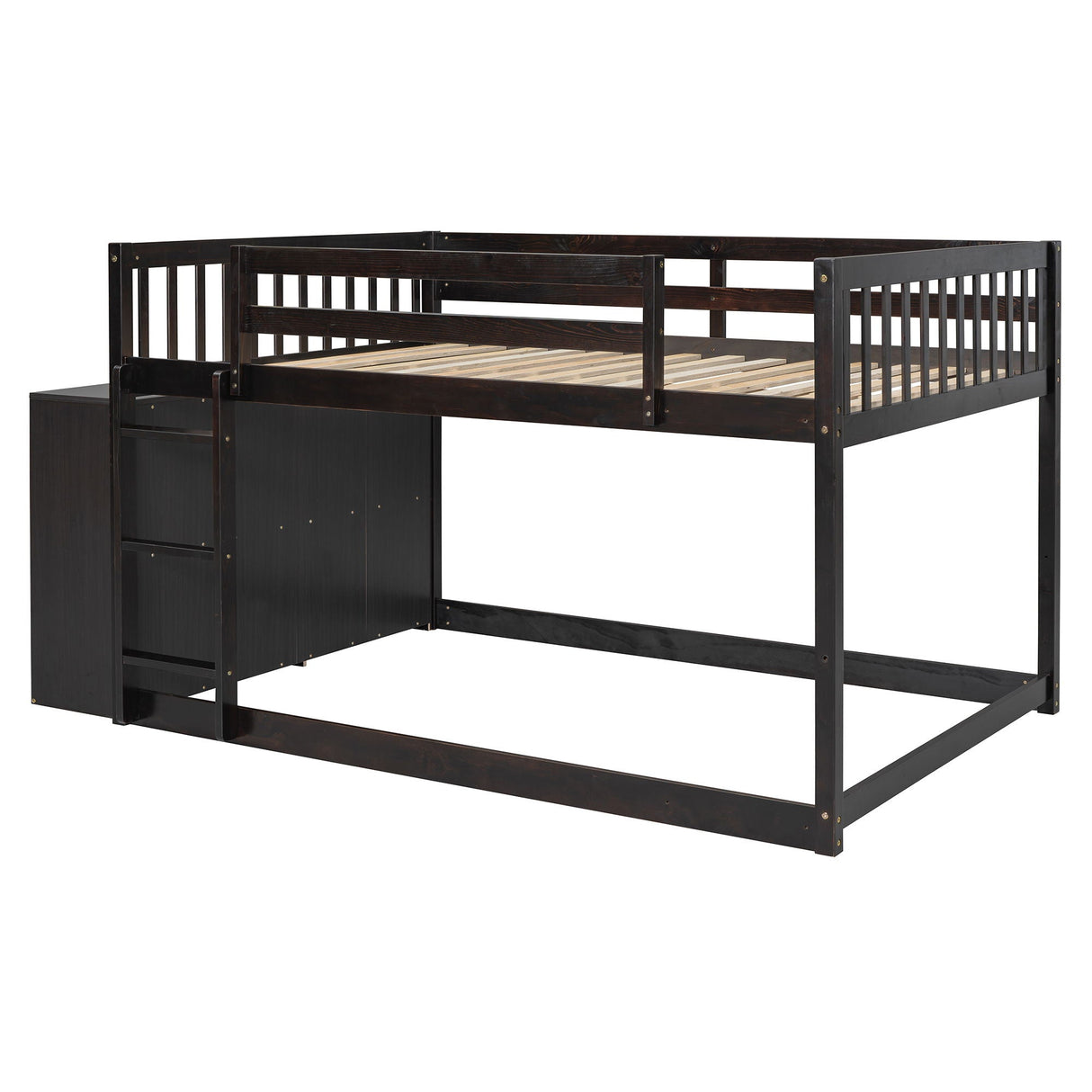 Bunk Bed With 4 Drawers And 3 Shelves by Couch.com