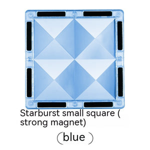Color Window Asterism Magnetic Building Blocks Assembly