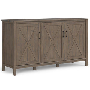 Ela - Wide Storage Cabinet - Smoky Brown by Couch.com