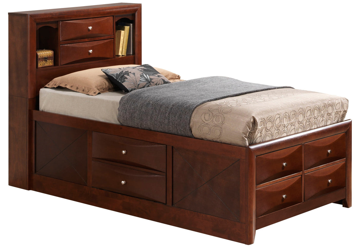Marilla - Storage Bed With Bookcase Headboard by Couch.com