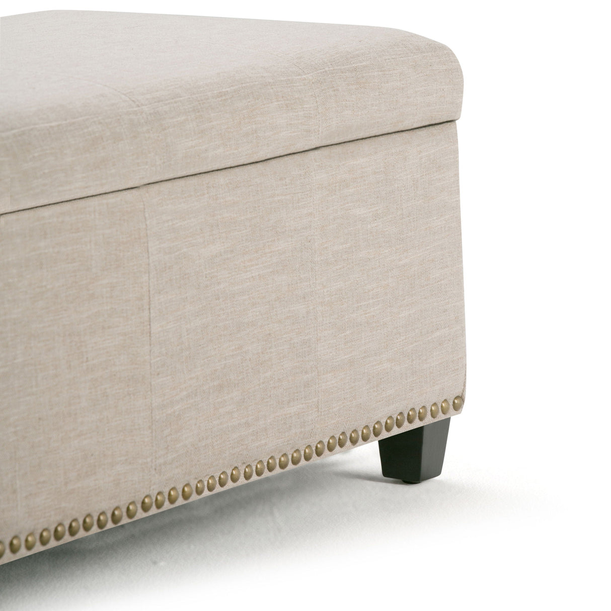 Kingsley - Upholstered Large Storage Ottoman by Couch.com