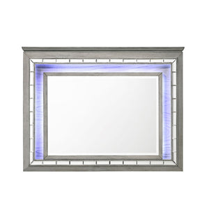 Antares - Mirror With LED - Light Gray by Couch.com