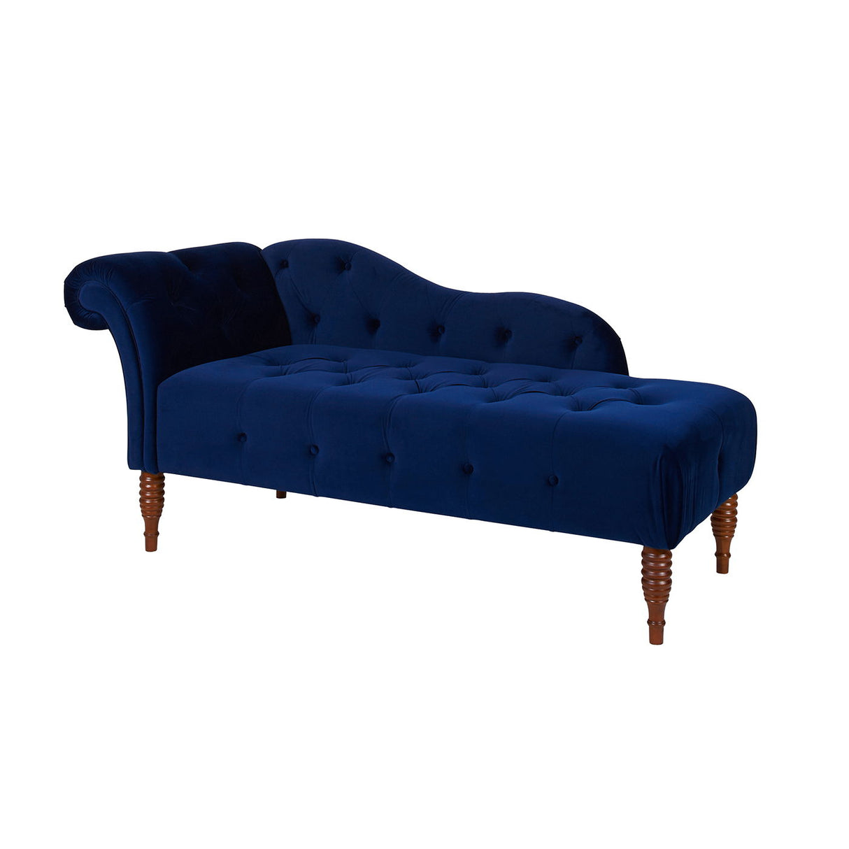 Samuel - Tufted Roll Arm Chaise Lounge by Couch.com