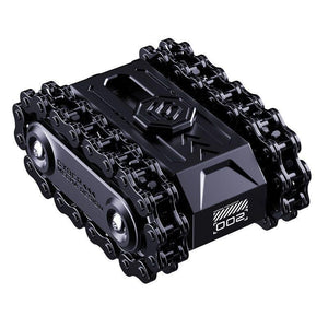 Mechanical Rotating Decompression Hand Pieces Metal Toy Tank