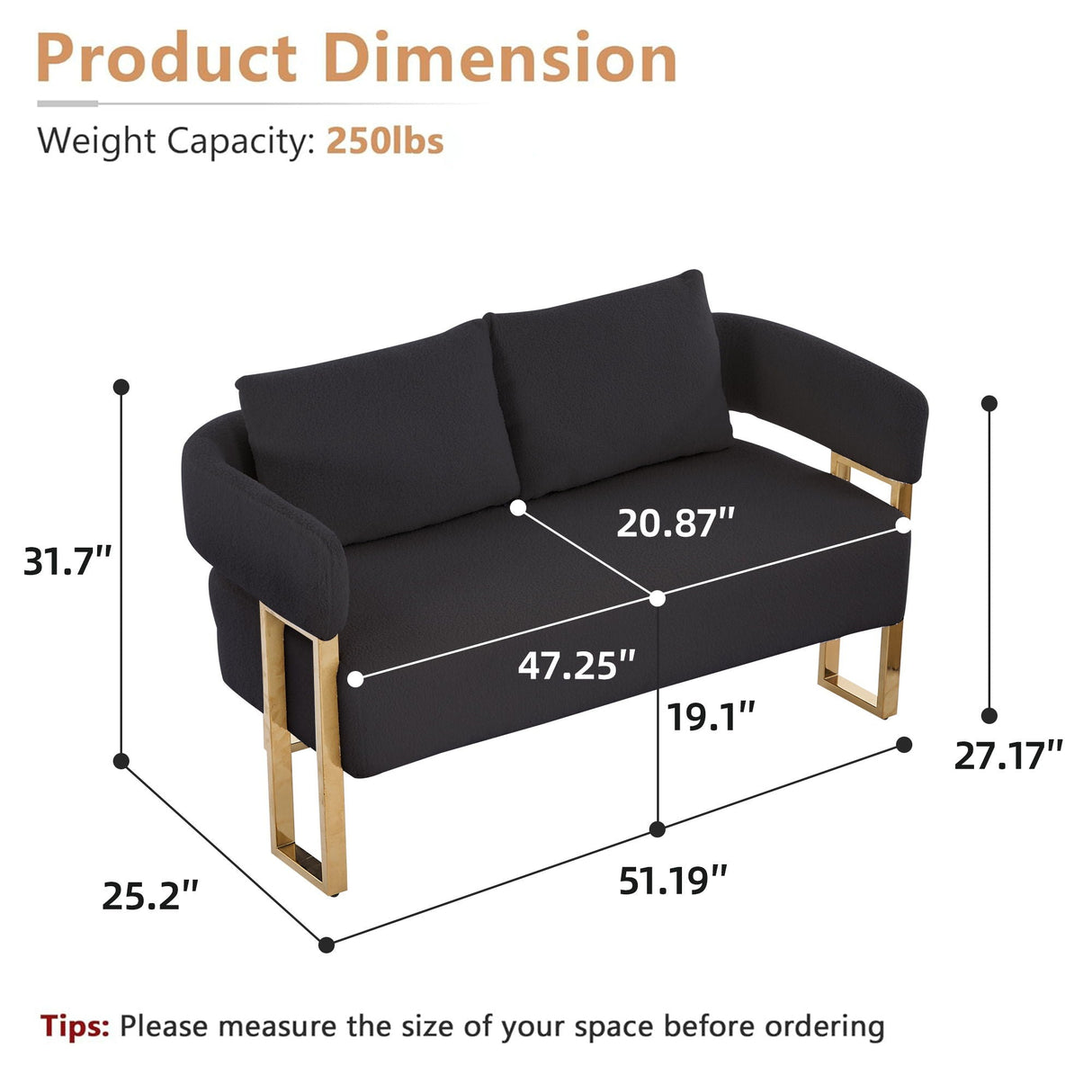 Decorative Side Chair For Living Room