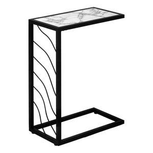 Accent Table, C - Shaped, Contemporary & Modern Convenient Design by Couch.com