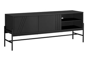 TV Stand, Modern Design Console, Media Entertainment Center, Storage Cabinet, Contemporary & Modern - Black by Couch.com