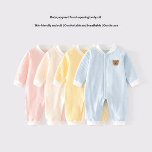 Infant Clothing Class A Pure Cotton Seamless Onesie Baby Pajamas Winter Underwear Crawling Suit